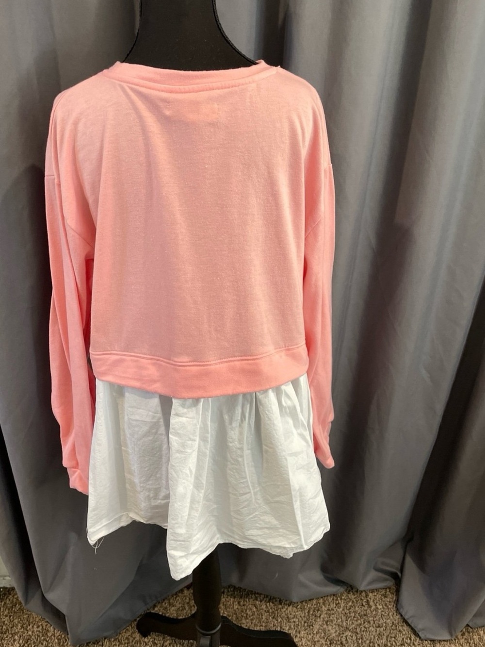 Simply, southern embellished bow sweatshirt, mini dress large - Picture 3 of 4
